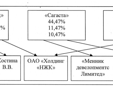 Из материалов расследования по фактам хищений средств Национальной резервной корпорации через фирмы "Биотоп" и "Валдайлесстрой" 