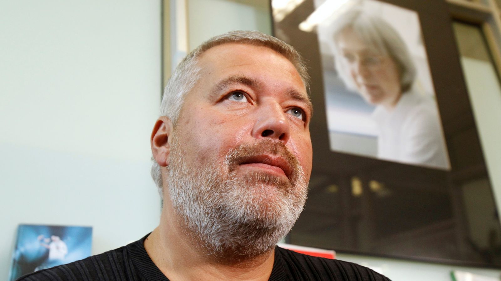 Novaya Gazeta's editor-in-chief Dmitry Muratov